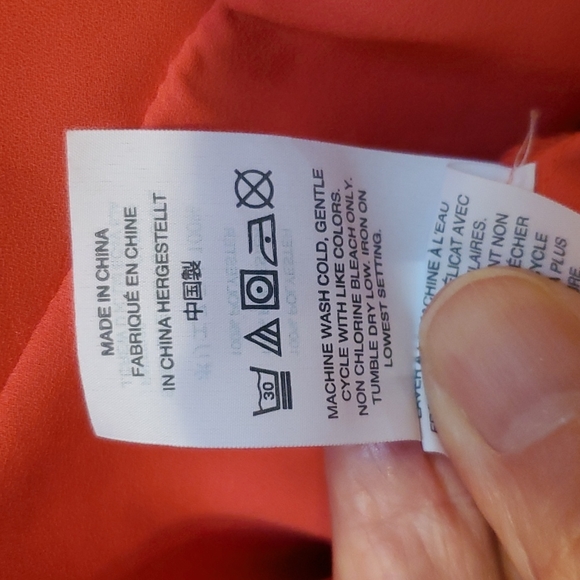 J Crew Women's Ruffle Cami Tank Blouse Smokey Coral Red Size 0 - Picture 7 of 7